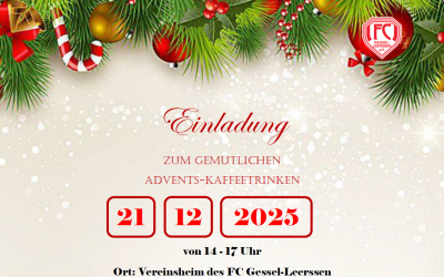 Advents-Kaffeetrinken am 4. Advent mit Bingo-Spiel